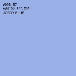 #99B1E7 - Jordy Blue Color Image